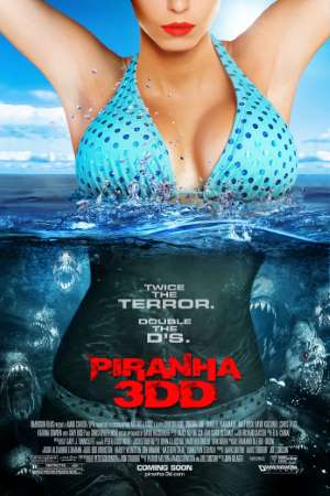 Piranha 3DD (2012) Dual Audio {Hindi-English} Movie Download 480p | 720p | 1080p BluRay