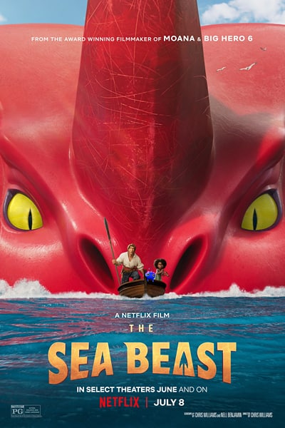Download The Sea Beast (2022) Dual Audio {Hindi-English} Movie 480p | 720p | 1080p WEB-DL ESub