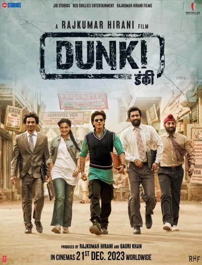 Download Dunki (2023) Hindi Movie 480p | 720p | 1080p WEB-DL ESub